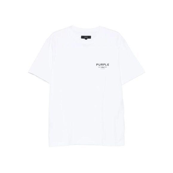 Purple Brand White T-Shirts & Vests - T-Shirts Men